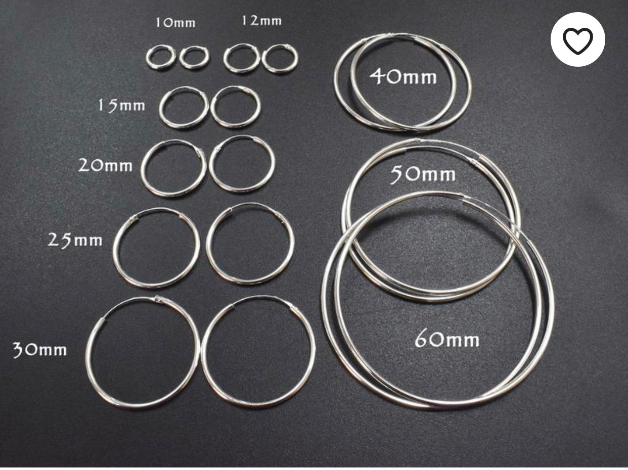 Trendy name hoop earrings