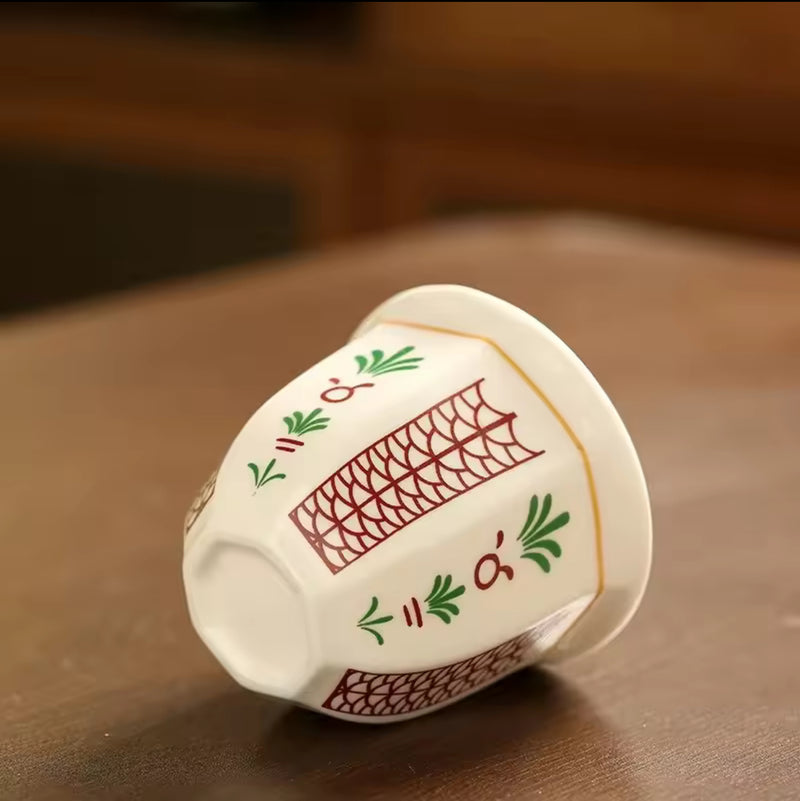 Arabic coffee cup coffee chocolate candle