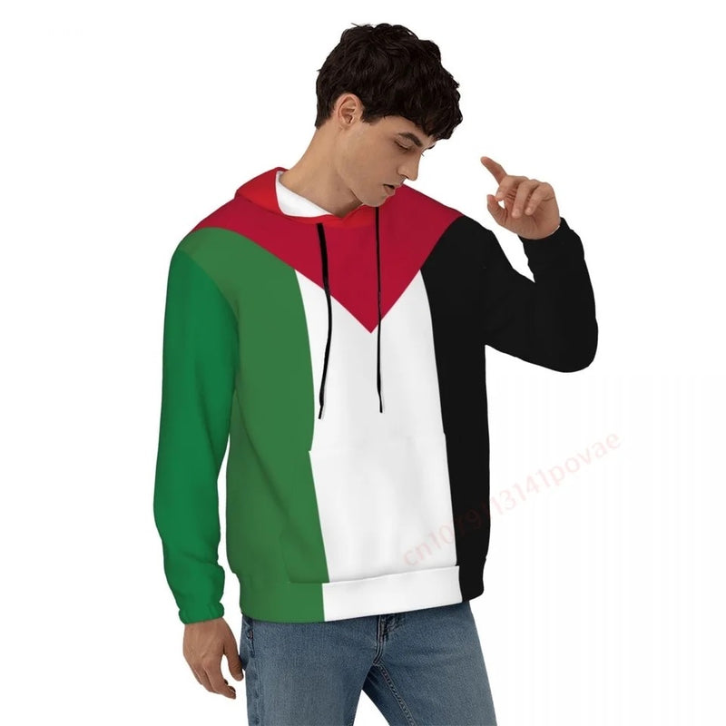 Palestine flag hoodie