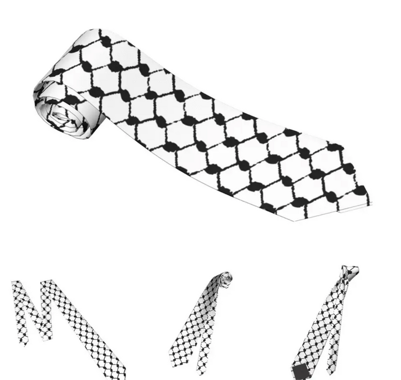 Kufiya men’s neck tie Palestine