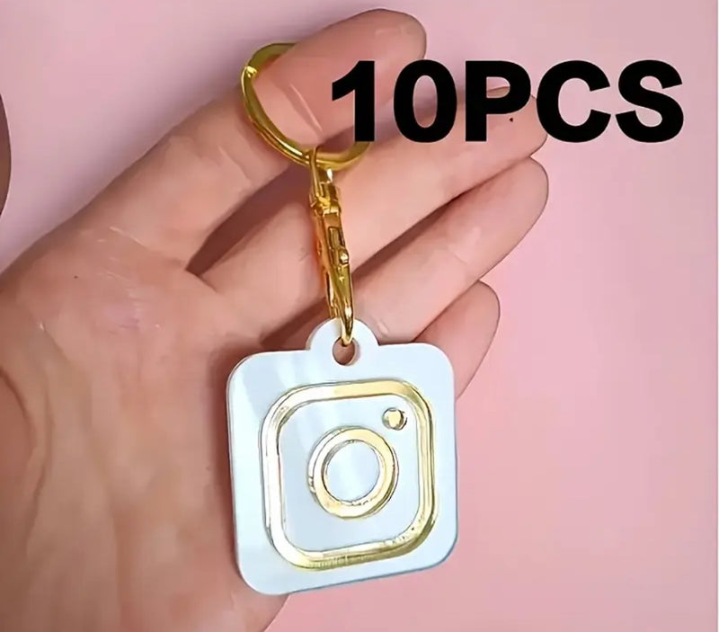 Instagram QR Code Keychains