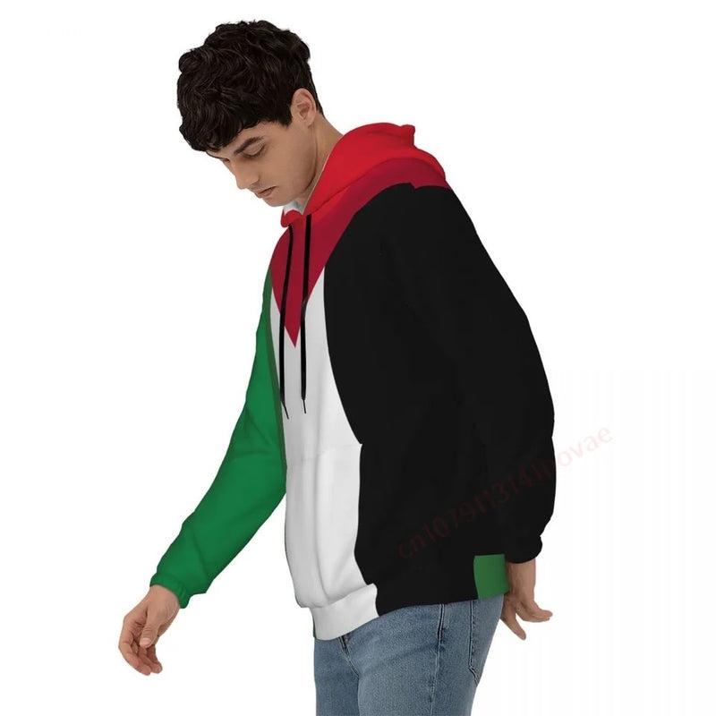 Palestine flag hoodie