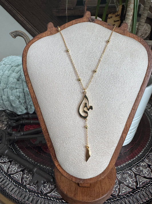 Custom rosary style necklace