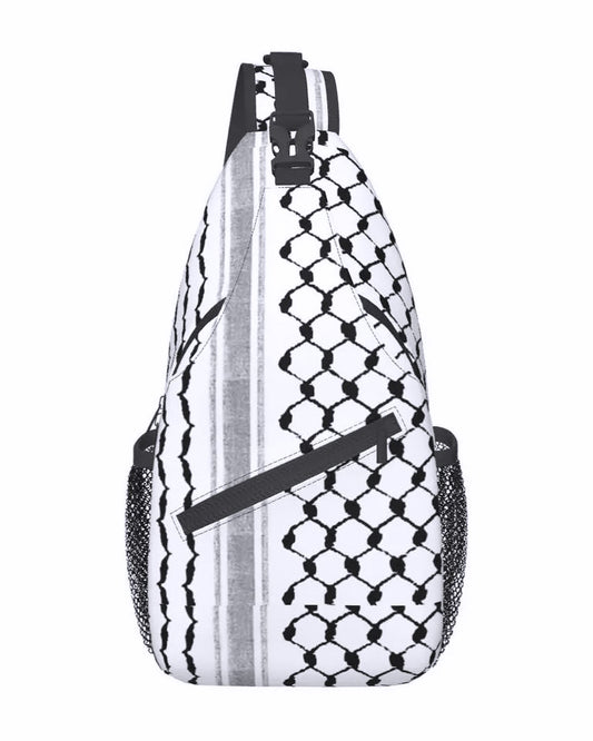 Keffiyeh cross body bag