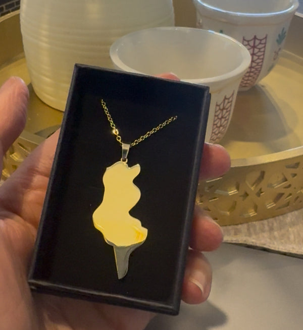 Custom country pendants