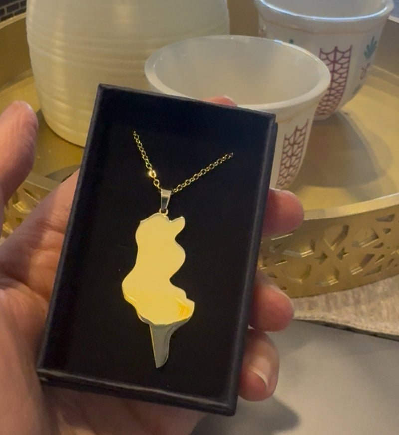 Custom country pendants