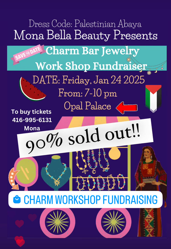 Charm workshop fundraising