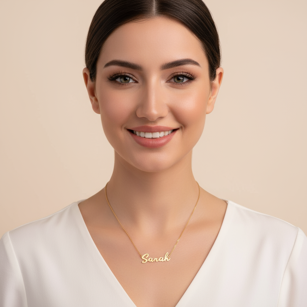 Customized Name Necklace in Any language.