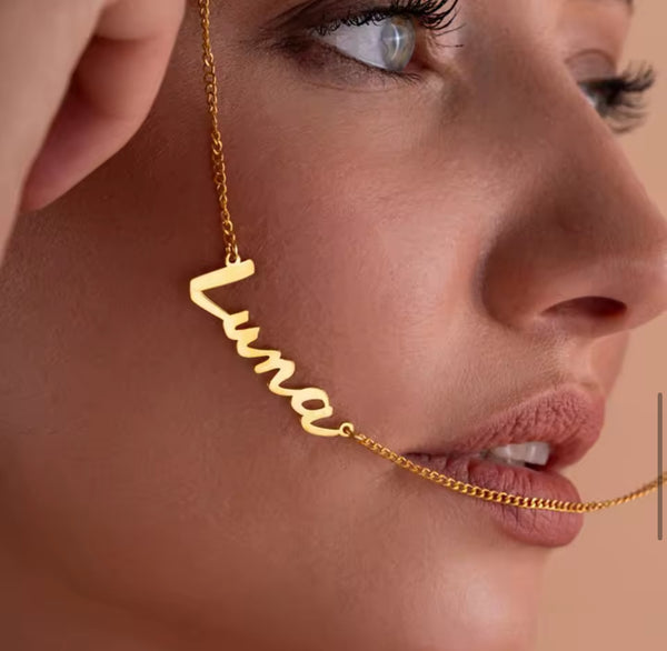 Customized Name Necklace in Any language.