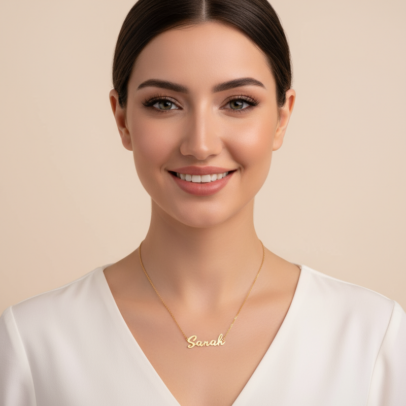 Customized Name Necklace in Any language.