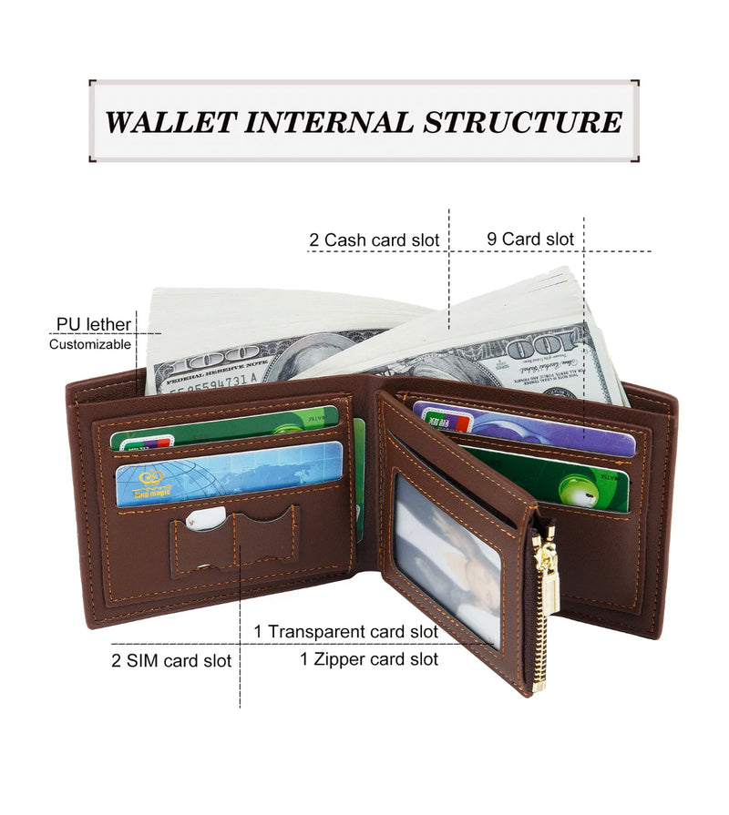 Custom engraved wallet