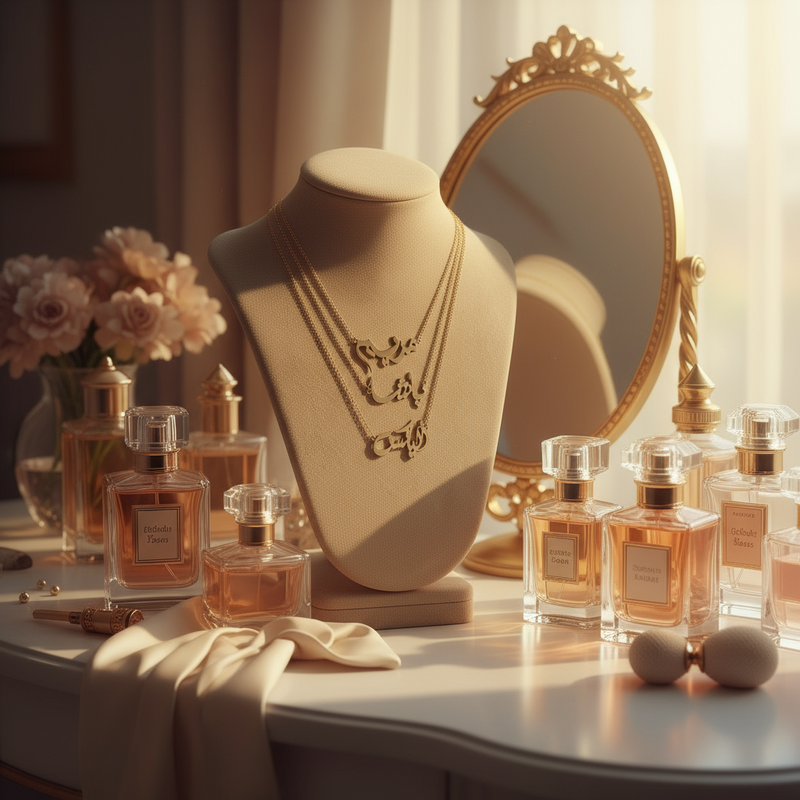 Arabic calligraphy necklace  custom made