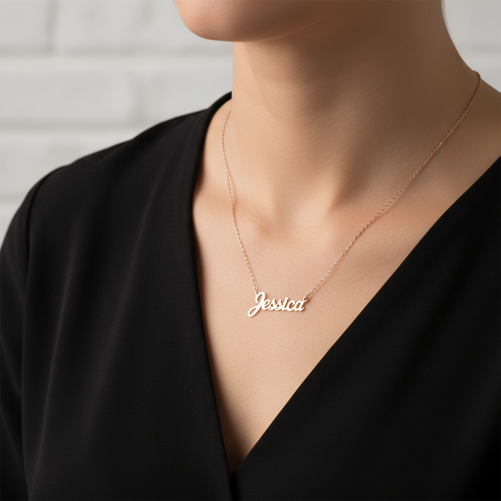 Customized Name Necklace in Any language.