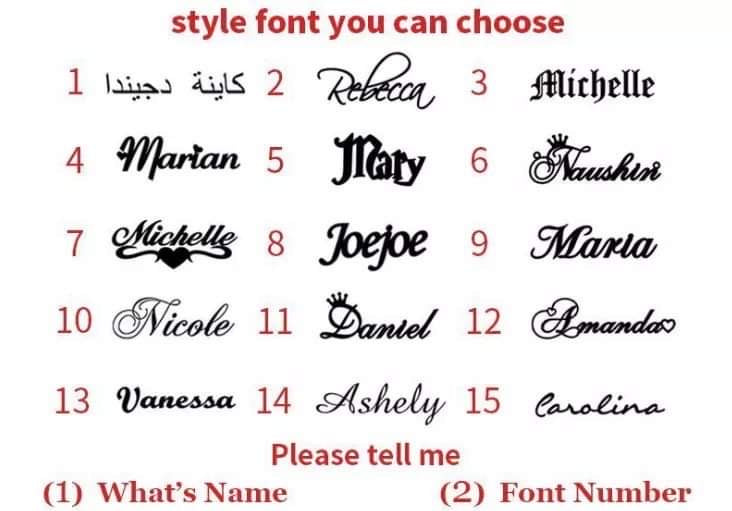 Arabic or English name custom bangle bracelet with pearl