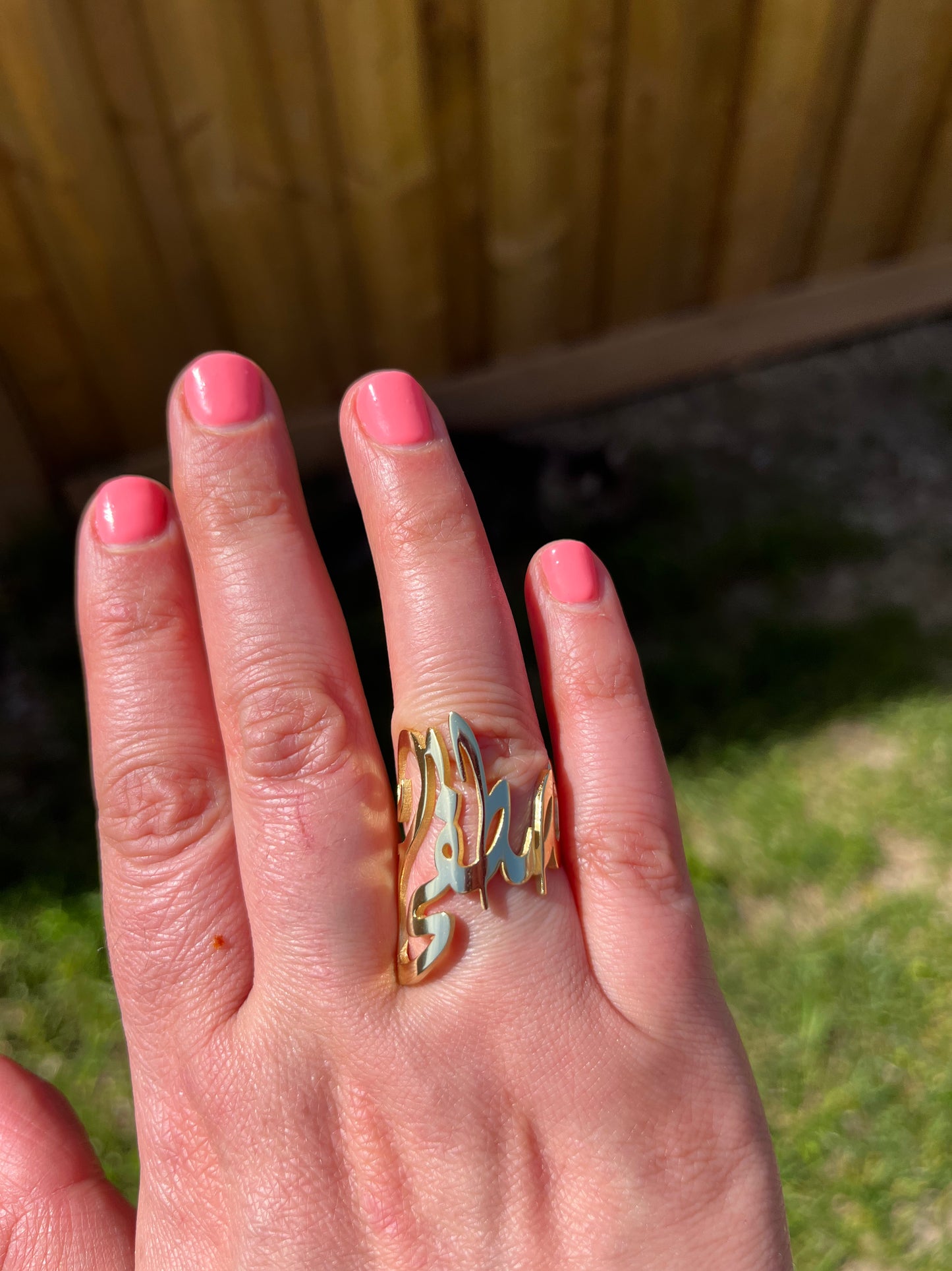 Arabic Caligraphy ring