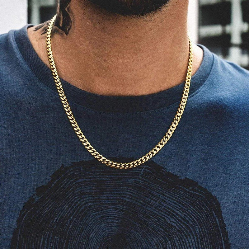 Thick Cuban chain Link Necklace