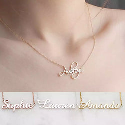 925 sterling silver name necklace in English or Arabic