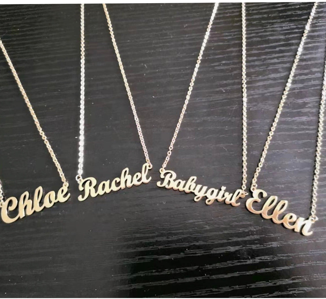 Customized Name Necklace in Any language.