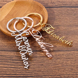 Custom name key chain