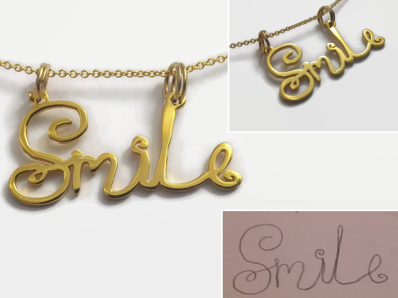 Hand written pendants customize and make it your own!