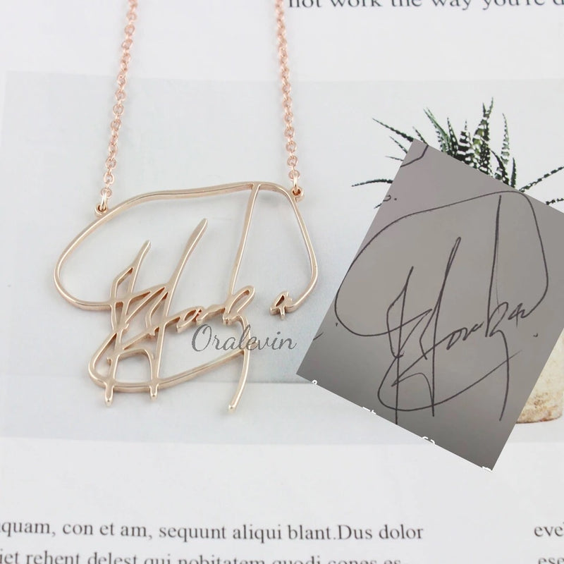 Hand written pendants customize and make it your own!