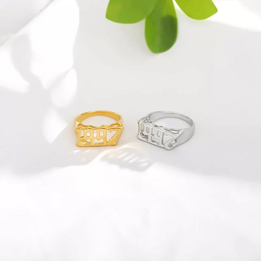 Laser cut custom ring