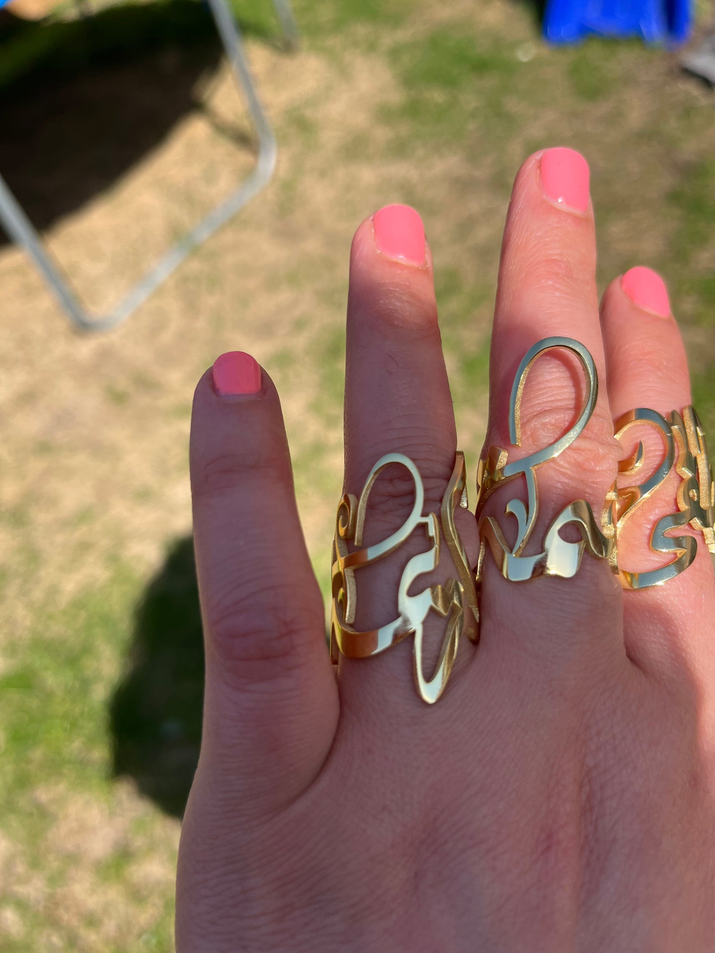 Arabic Caligraphy ring