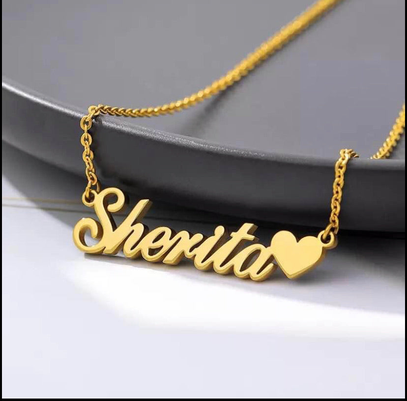 Customized Name Necklace in Any language.